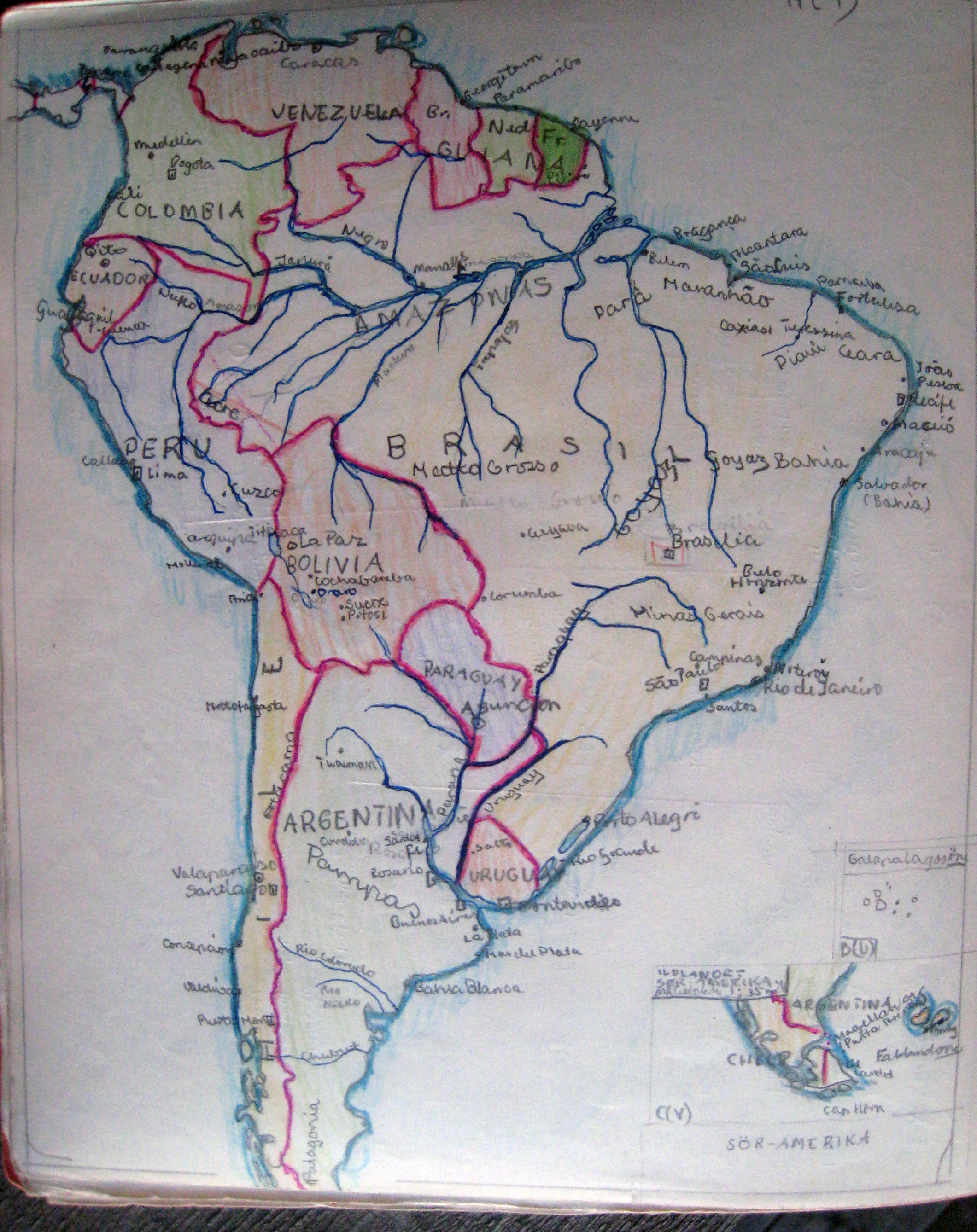 01. I liked to draw and colour maps during my schooldays. 